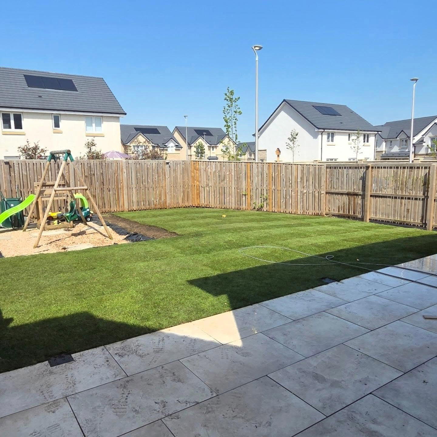 Turfing in Bonnyrigg